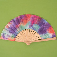 Best Stylish Street Art Printing Hand Folding Bamboo Fans to Stay Cool