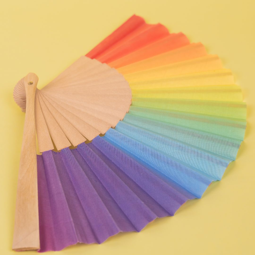 Best Stylish Color Sagittarius Printing Hand Folding Bamboo Fans to Stay Cool