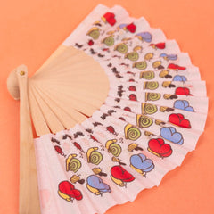 Best Stylish Animals Printing Hand Folding Bamboo Fans to Stay Cool