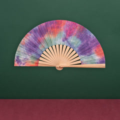 Best Stylish Street Art Printing Hand Folding Bamboo Fans to Stay Cool