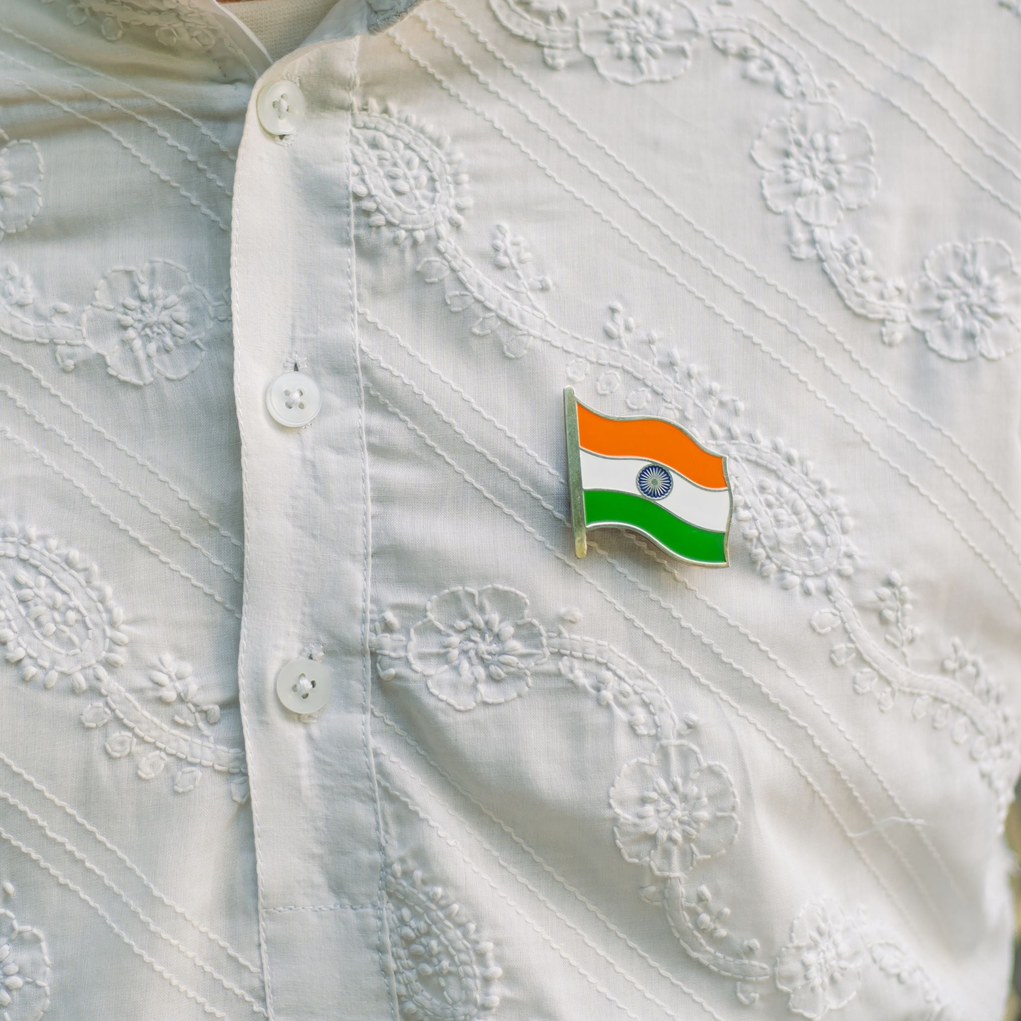 Celebrate India: Indian Flag Pins for Every Occasion